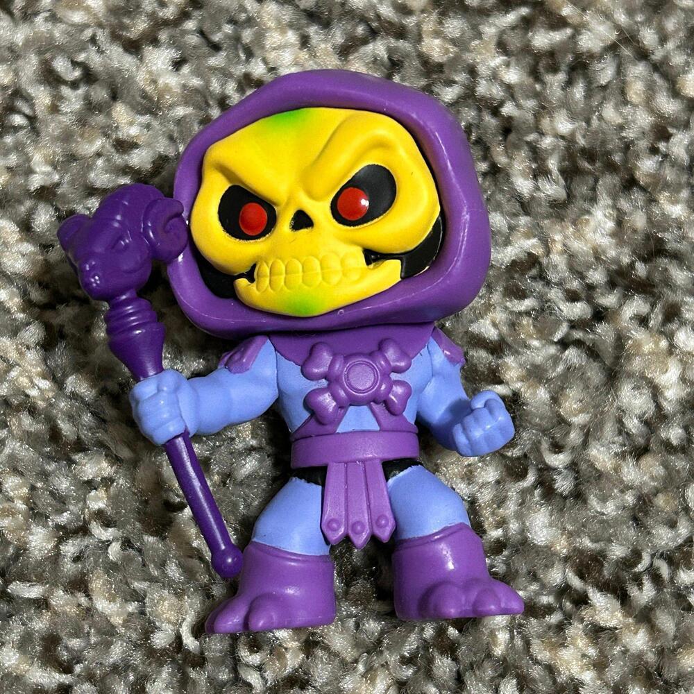 Funko Mattel 80th Anniversary Mystery Minis Vinyl Figure Skeletor Collectors Toy